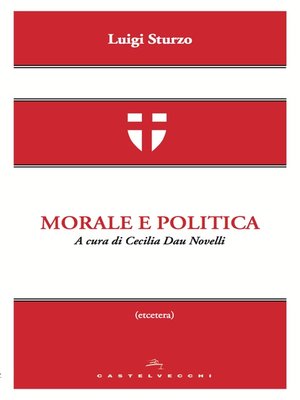 cover image of Morale e politica